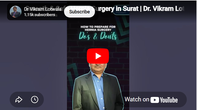 Safe Hernia Surgery in Surat