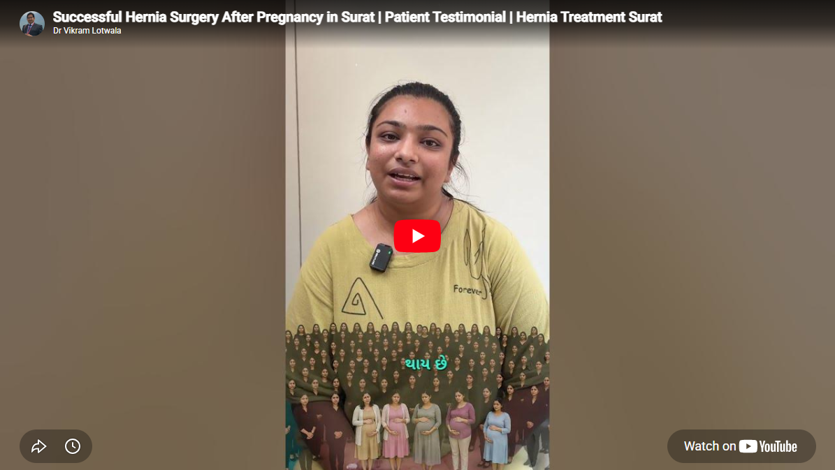 Successful Hernia Surgery After Pregnancy